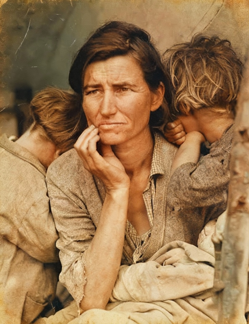 Restored and Colorized Photo